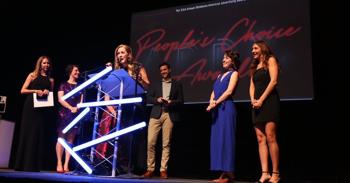 2019 People's Choice Award Oklahoma City Addy Awards