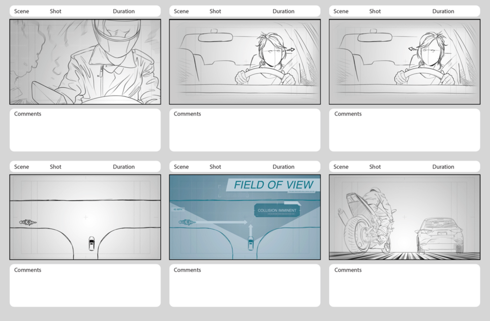 Storyboard example