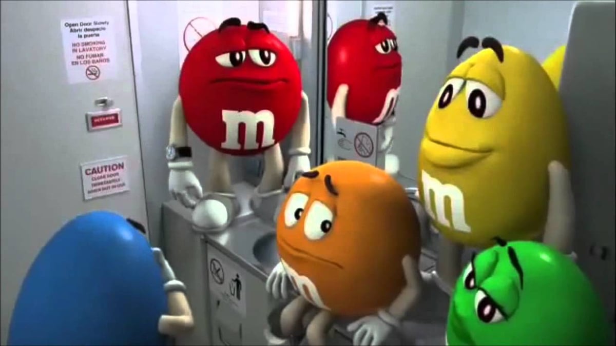 M&M advertisement